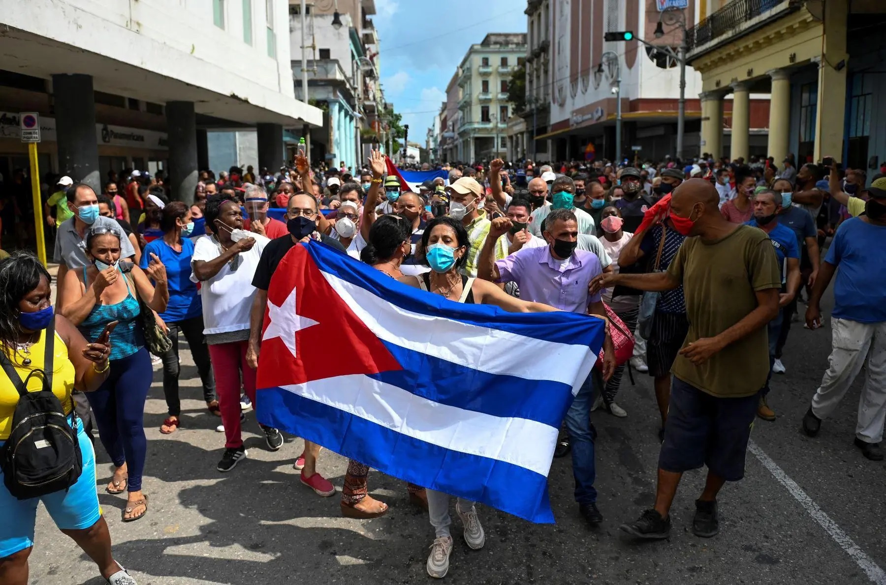 Protestas antigubernamentales en Cuba, Jul./2021