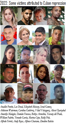 Victims of Cuban government repression